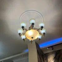 دو عدد لوستر برنز|لوستر و چراغ آویز|تهران, قیطریه|دیوار