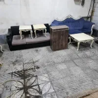 مبل وجلو مبلی میز تلوزیون و جاکفشی