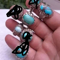 انگشتر نقره مردآنه نگین اصل|جواهرات|قم, چهار مردان|دیوار