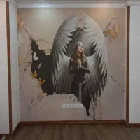 نصاب کاغذ دیواری نصاب پوستر3بعدی،ارزانتر از همه جا|خدمات پیشه و مهارت|تهران, حکیمیه|دیوار