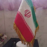 پرچم ایران رومیزی مخمل