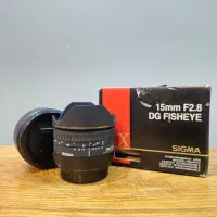 لنز Sigma 15mm f/2.8 EX Fisheye  مخصوص Canon EF