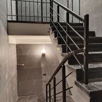 نرده استیل، شیشه،آهن