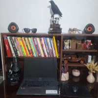 کتابخانه همراه با کشووکمد ۲ طبقه