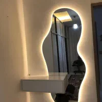 آیینه دفرمه طرح(مارال)بک لایت