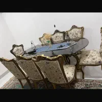 مبل سلطنتی با ناهارخوری چوب راش|مبلمان خانگی و میز عسلی|مینودشت, |دیوار