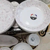 سرویس ۶ نفره ۲۶ پارچه  گلدن اپال آکبند