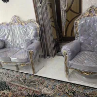 مبل ۹ نفره با سه عدد عسلی ویک عدد گل میز|مبلمان خانگی و میز عسلی|اصفهان, بهارستان|دیوار