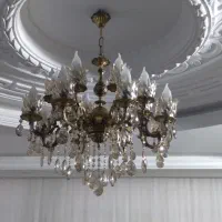 لوستر برنز|لوستر و چراغ آویز|ساوه, |دیوار