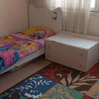 تخت و تشک و میز دخترانه نوجوانی با کمد رایگان