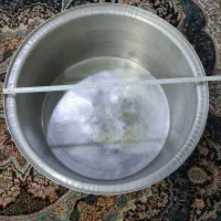 قابلمه و آبکش روحی بزرگ