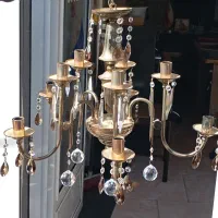 2عدد لوستر دست دوم|لوستر و چراغ آویز|تبریز, |دیوار