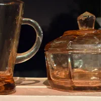 استکان دسته دار با قندون ستش استفاده نشده و سالم|ظروف سرو و پذیرایی|محمودآباد, |دیوار