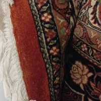 فرش بیجار پشم و ابریشم ۳/۵ متری جفت