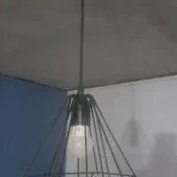 لوستر سقفی فلزی