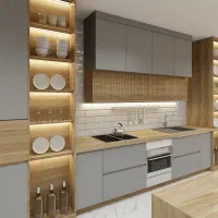 طراحی و ساخت کابینت و کمد و انواع دکور ام دی اف