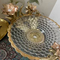 ظرف پایه دار کریستال کلاسیک چک