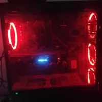 سیستم حرفه‌ای گیم GTX 1080Ti،فن های RGB. فوری