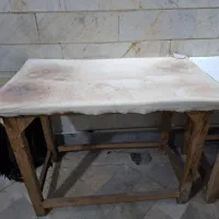 چرخ دکمه و ۲عدد میز اتو و ۲عدد نیمکت|چرخ خیاطی و ریسندگی|قرچک, باقرآباد|دیوار