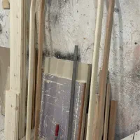 کلاف آینه قدی گنبدی ( خام )