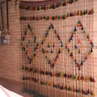 پرده سنتی|گلیم، جاجیم، گبه|اصفهان, فردوان|دیوار
