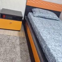 تخت خواب و کمد لباس و پاتختی مارک آپادانا