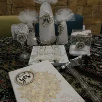 ست بله برون نامزدی|صنایع دستی و سایر لوازم تزئینی|شیراز, شهرک ولیعصر|دیوار