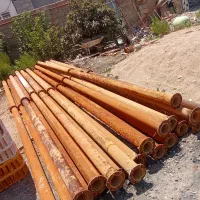 لوله فلنج دار چاه کشاورزی 40شاخه ، کابل 16چاه|ابزارآلات|شیراز, جانبازان|دیوار