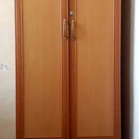 کمد لباسی MDF با دوکشو پایین ریل فلزی