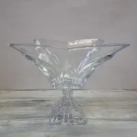 ظرف کریستال پایه دار اصل ژاپن