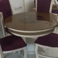 میز ناهارخوری چهارنفره..سبزی خوردکن و قهوه جوش