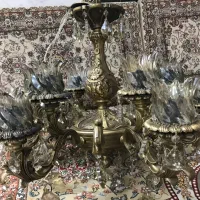 لوستر ۵ شاخه طرح برنز