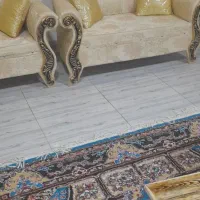 مبل هفت نفره کرمی|مبلمان خانگی و میز عسلی|شاهین دژ, |دیوار