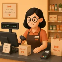 نیروی صندوقدار خانم