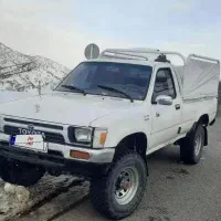 وانت تویوتا هایلوکس پا بلند جفت دنفرانسیل کمکدار