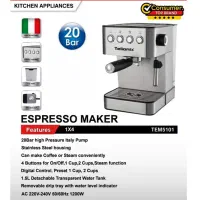 اسپرسو ساز Telionix 5101|سماور، چایساز، قهوهساز|خرمآباد, |دیوار