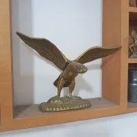 گلدان برنجی|کلکسیون اشیاء عتیقه|اهواز, چهارصد دستگاه|دیوار