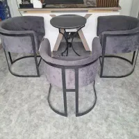 میز مدیریت و صندلی با میز عسلی