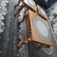 سه عدد جلو مبلی مدل سلطنتی|مبلمان خانگی و میز عسلی|همدان, |دیوار