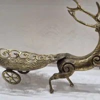 میوه و شکلات خوری برنز اصل