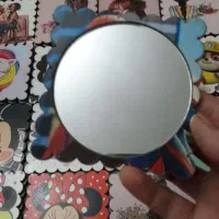 آینه چوبی وهولدرگوشی