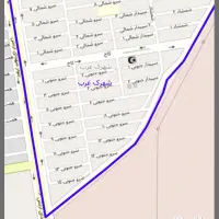 زمین مسکونی تجاری شهرک غرب بهر بلوارکاج دوکله