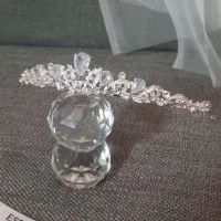 تاج عروس ظریف و شیک