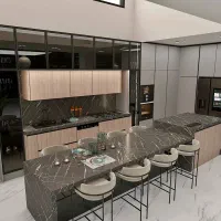 مونتاژ کار ماهر و نیمه ماهر در کارگاه کابینت سازی