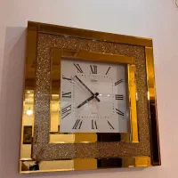 ساعت دیواری طلائی|ساعت دیواری و تزئینی|ارومیه, |دیوار