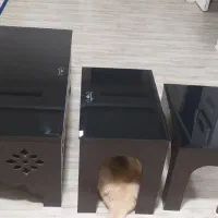 ست میز جلو مبلی شیک و زیبا (۴میز در سایز مختلف )