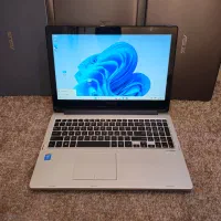 لپتاپ ایسوس ۳۶۰ صفحه لمسی هارد SSD رم ۸ تمییز