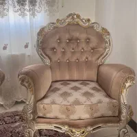 سرویس مبلمان ۷نفره بامیزغذاخوری۶نفره به همراه بوفه|مبلمان خانگی و میز عسلی|تهران, ابوذر|دیوار