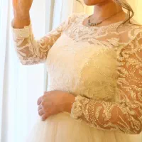 لباس عروس کار دست