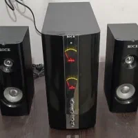 اسپیکر ۳ تیکه قوی و بزرگ Rock|قطعات و لوازم جانبی رایانه|قزوین, |دیوار